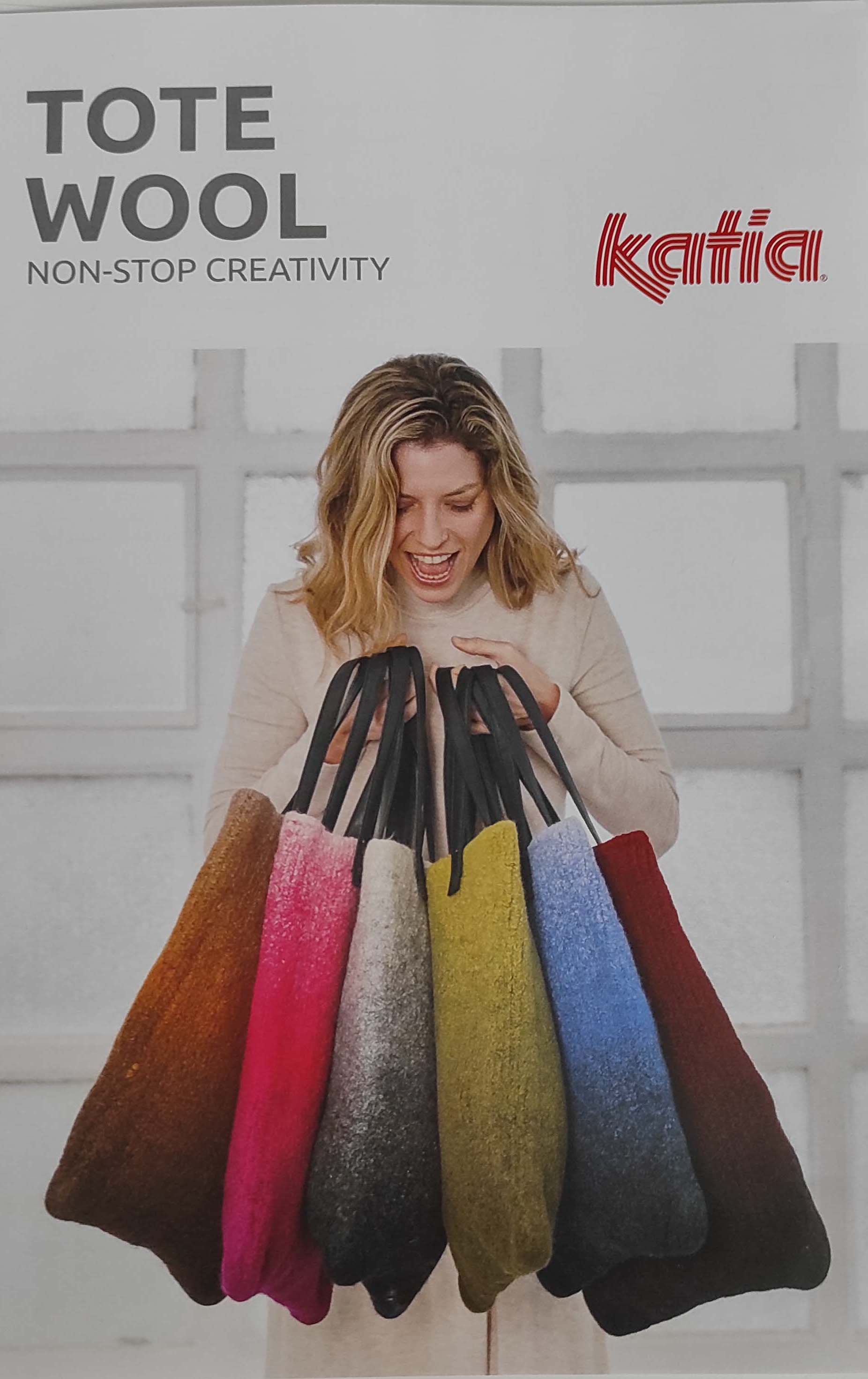 le modèle du sac à tricoter avec Tote Wool