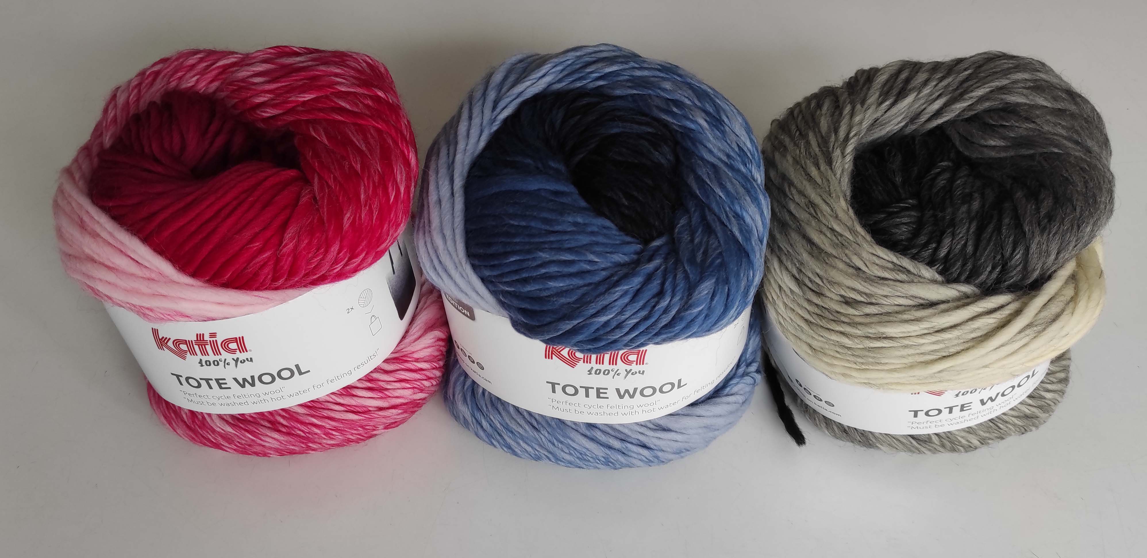 coloris de Tote Wool
