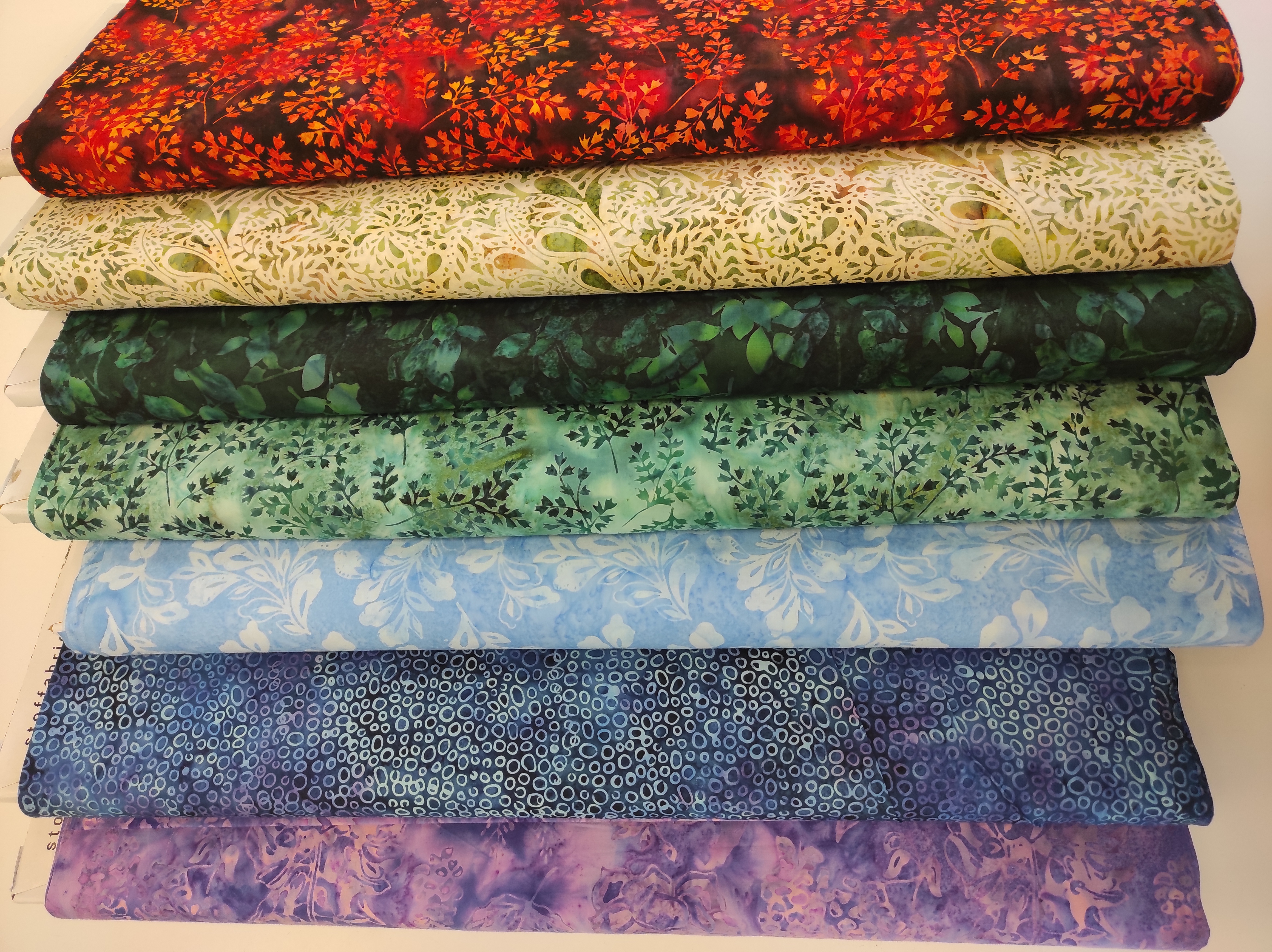 collection de tissus BATIK